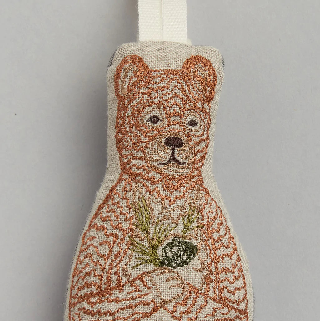 Coral & Tusk Festive Bear Ornament