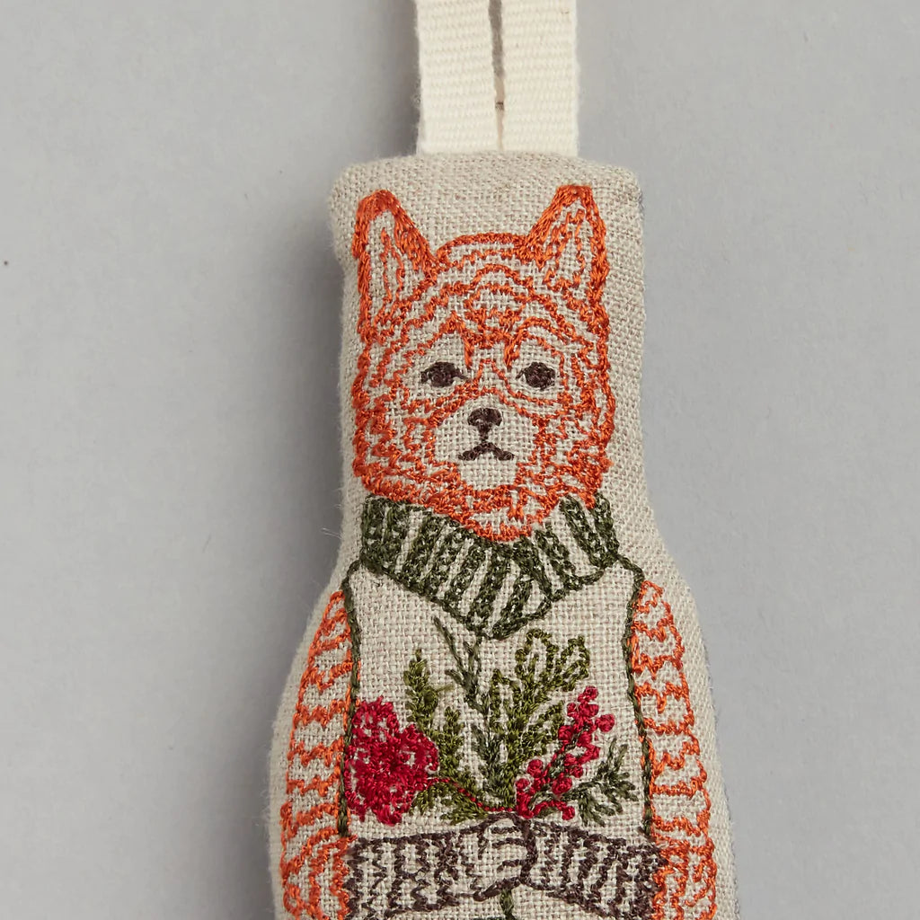 Coral & Tusk Festive Fox Ornament