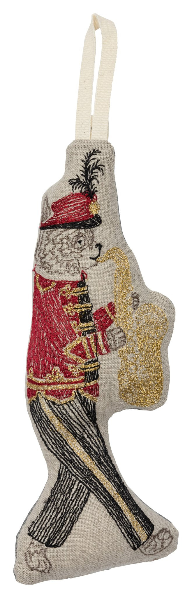 Coral & Tusk Marching Band Cat Ornament