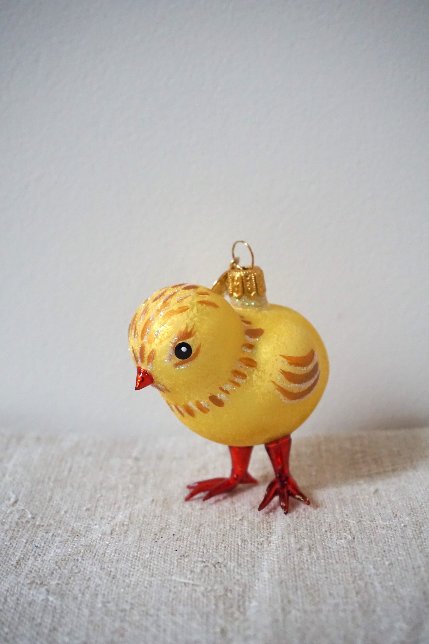 Polish Glass Ornament - Chick