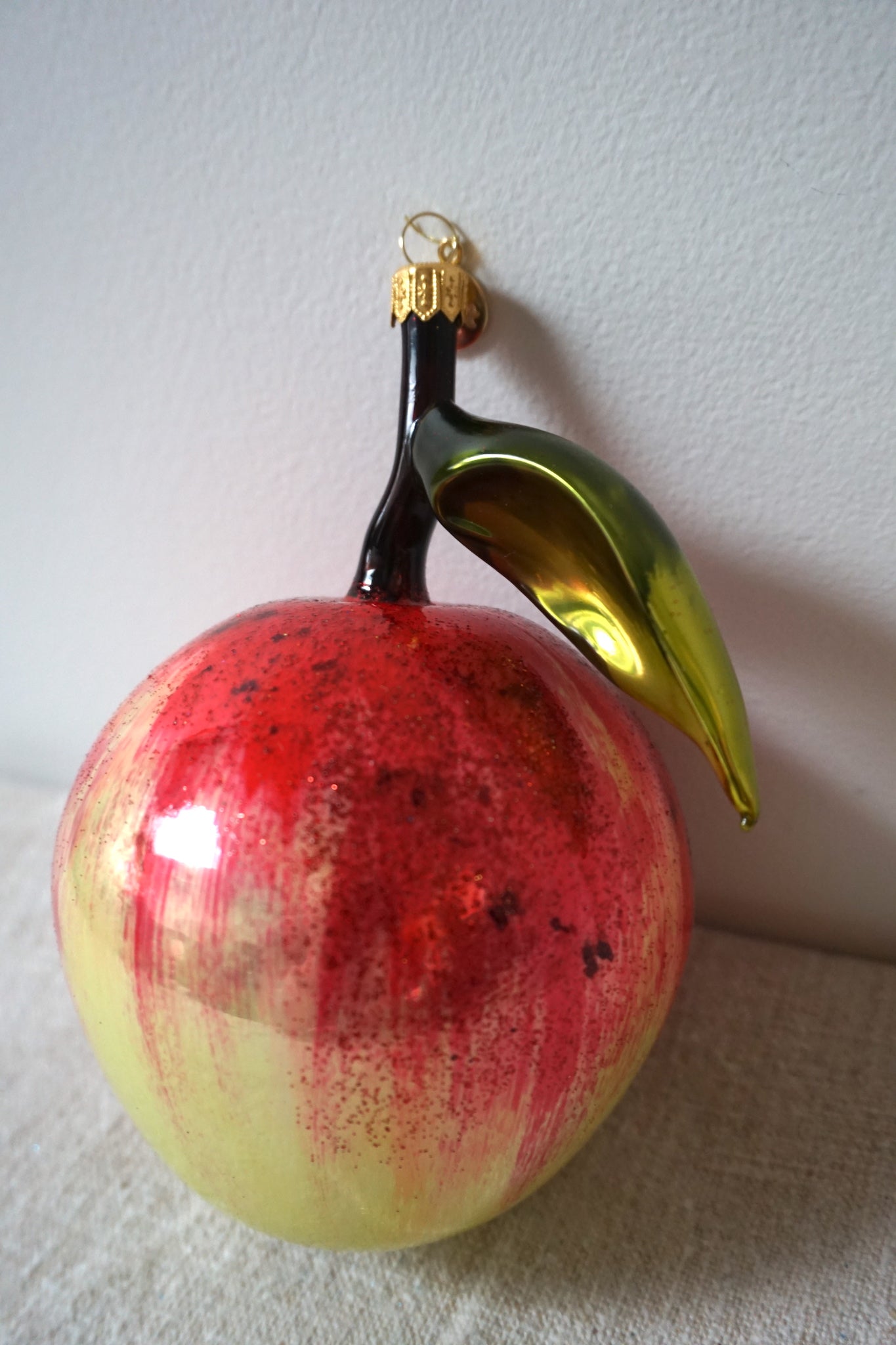 Polish Glass Ornament - Apple IV