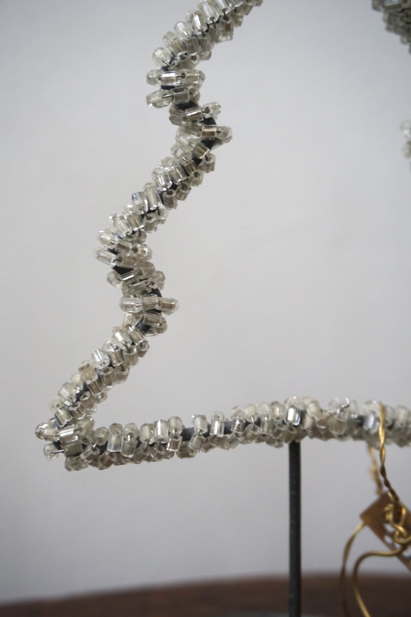 Walther & Co. Beaded Standing Christmas Tree Ornament