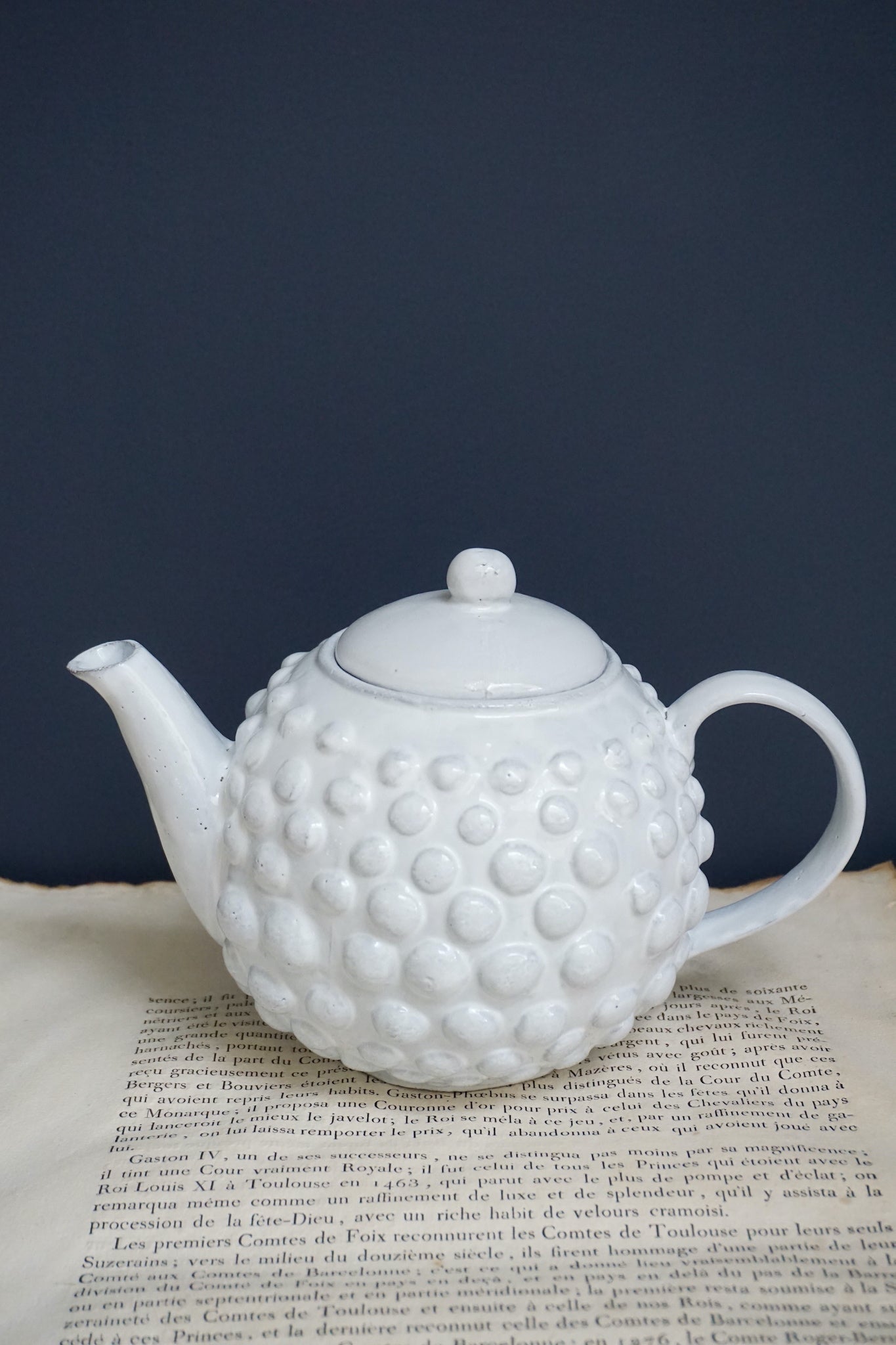 Astier de Villatte Adelaide Teapot