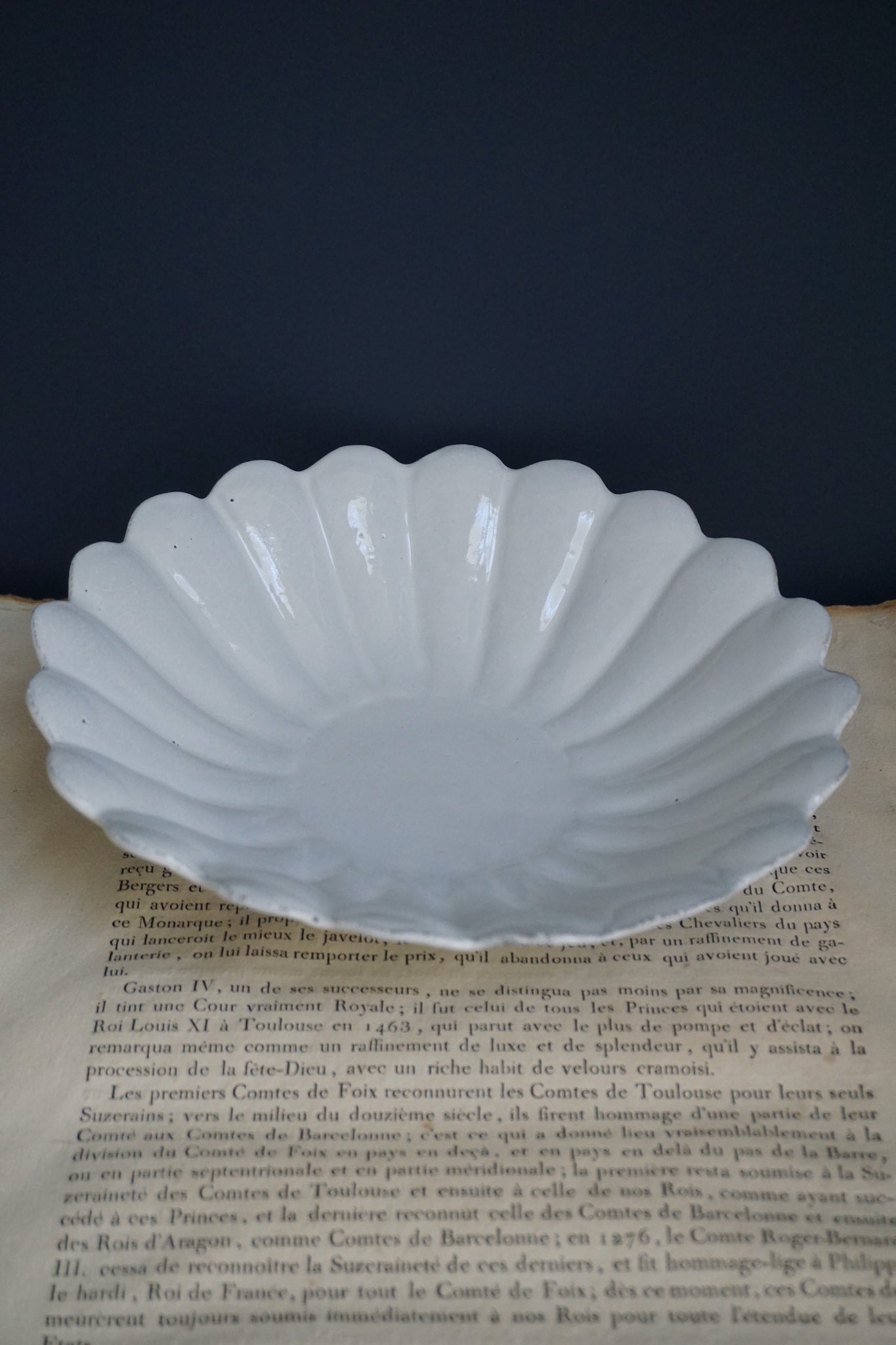 Astier de Villatte Marguerite Large Fruit Bowl