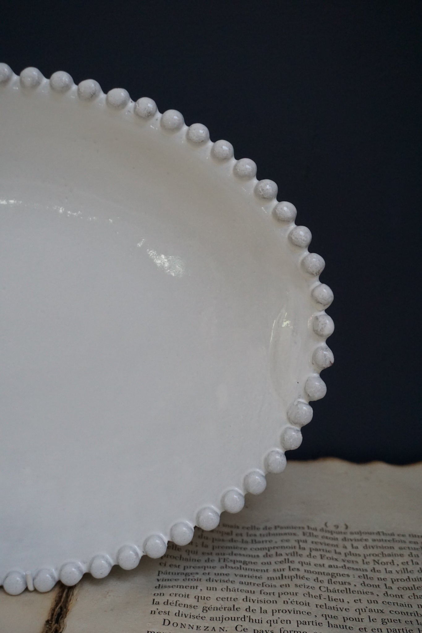 Astier de Villatte Adelaide Large Oval Platter