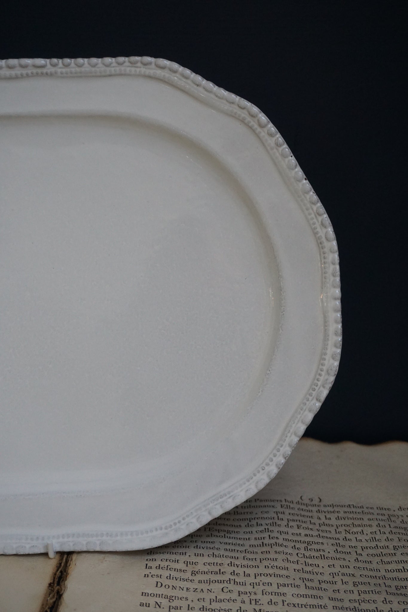 Astier de Villatte Clarabelle Large Long Platter
