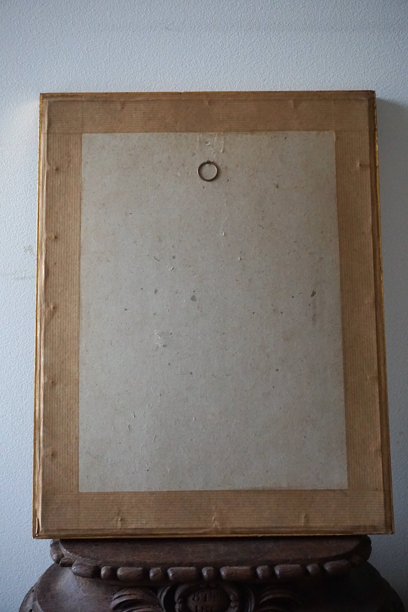 Antique French Framed Fashion Illustration II