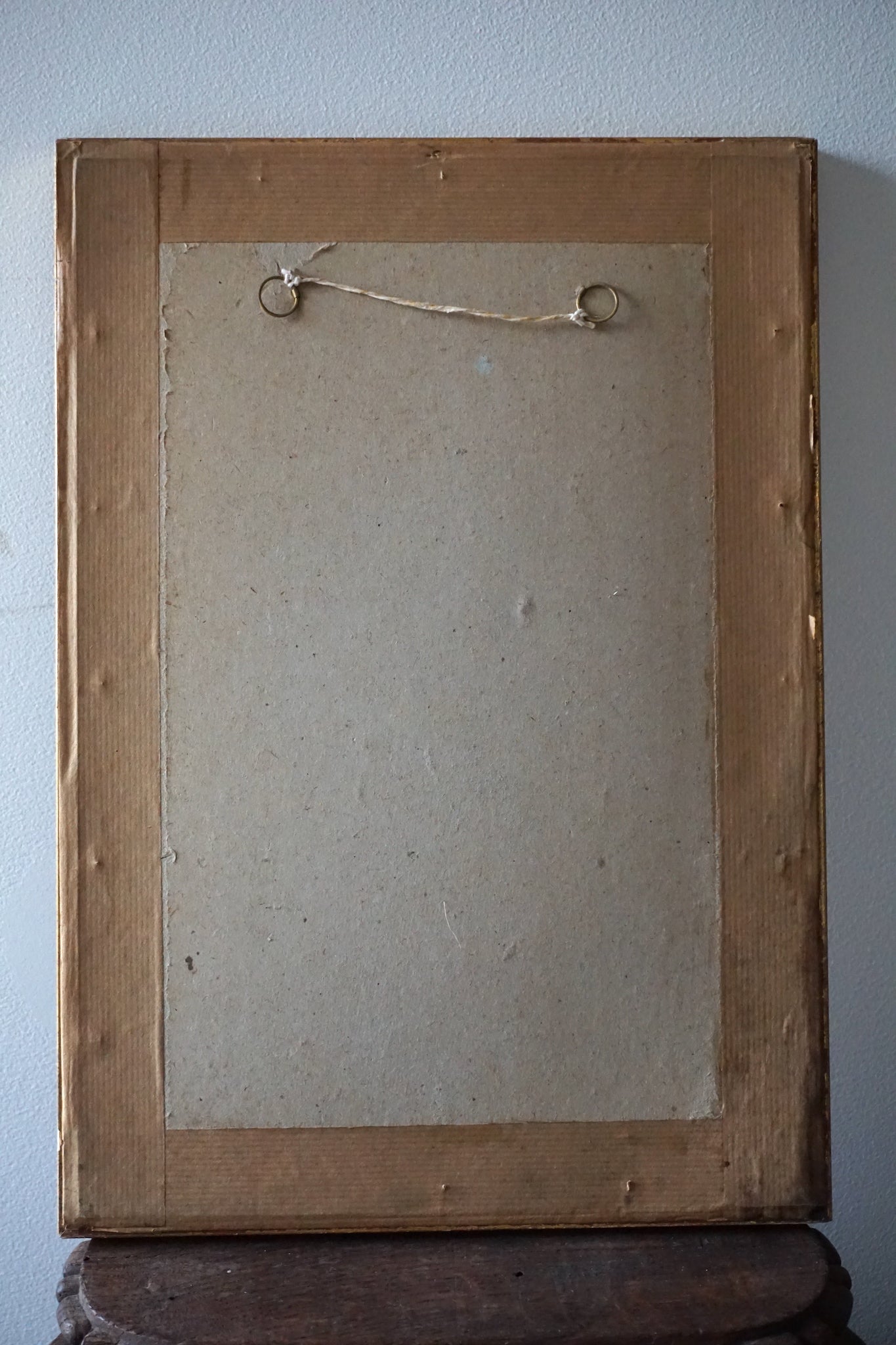 Antique French Framed Fashion Illustration I