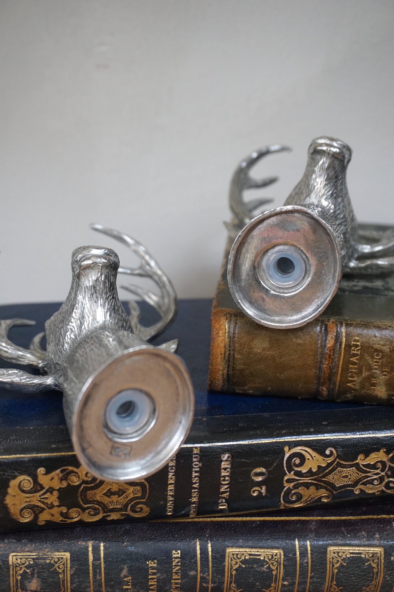 Deer Head Salt and Pepper Shakers