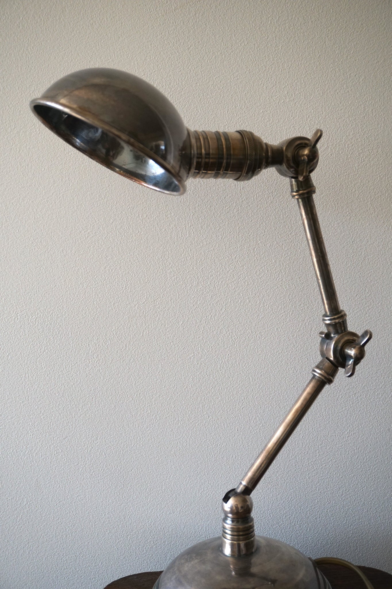 European Nickle Adjustable Lamp