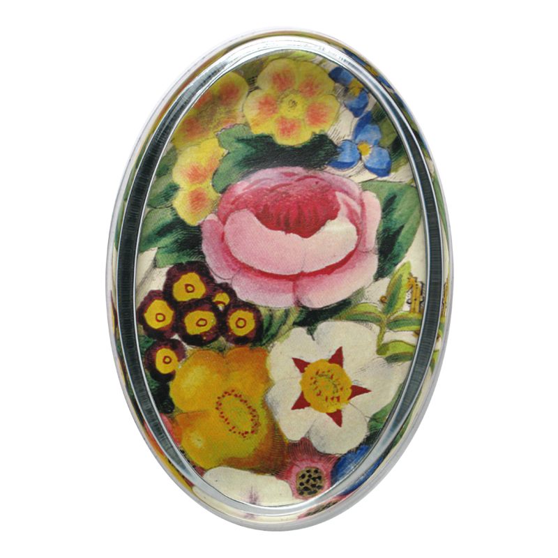 John Derian ‘Cabbage Rose (Garland)’ Oval Paperweight