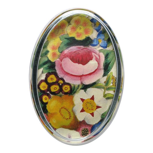 John Derian ‘Cabbage Rose (Garland)’ Oval Paperweight