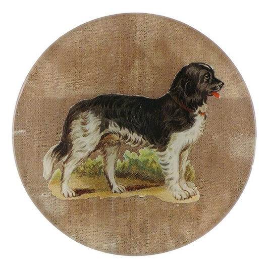 John Derian 'Doggy' 4" Round Plate