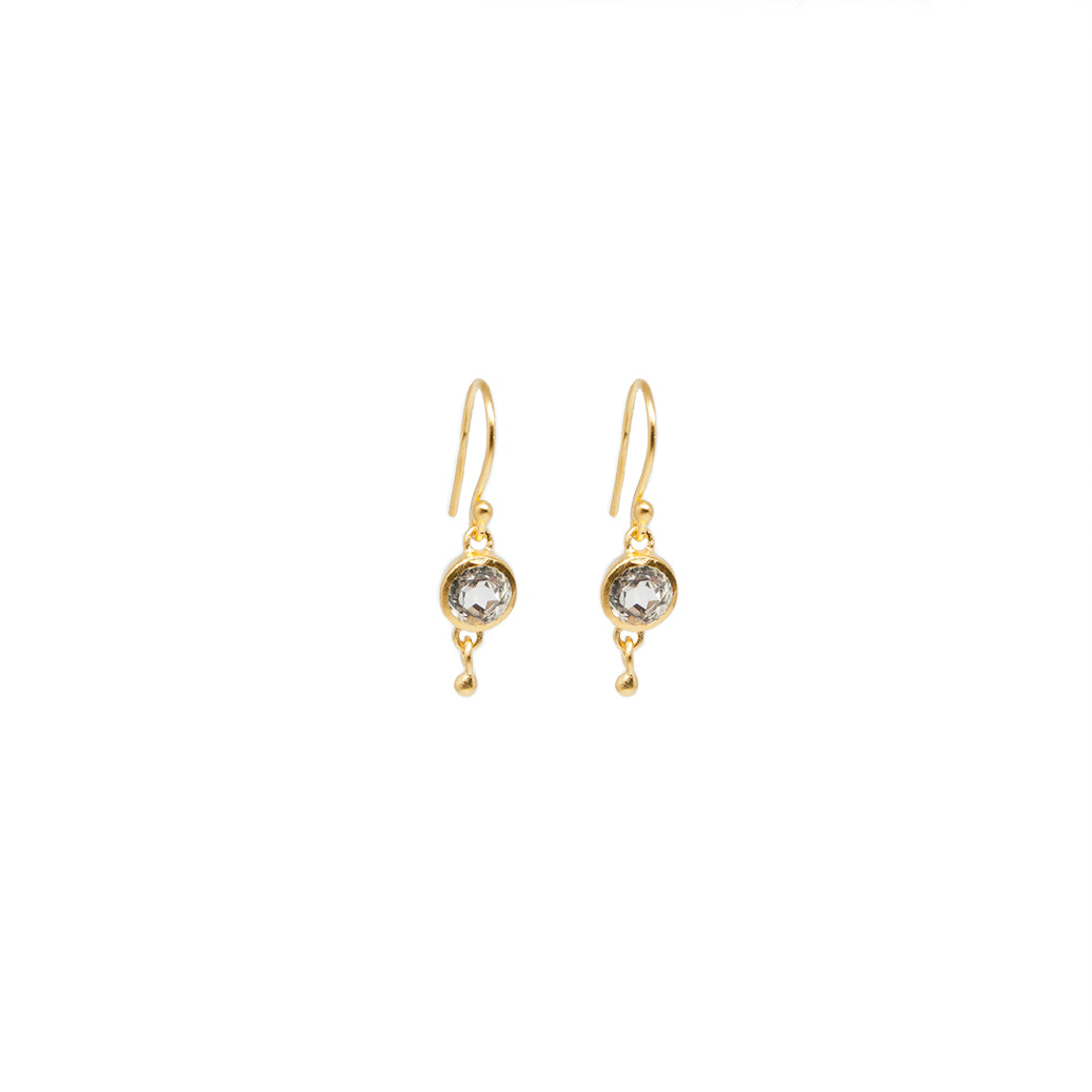 Alix d. Reynis Josephine White Topaz Earrings