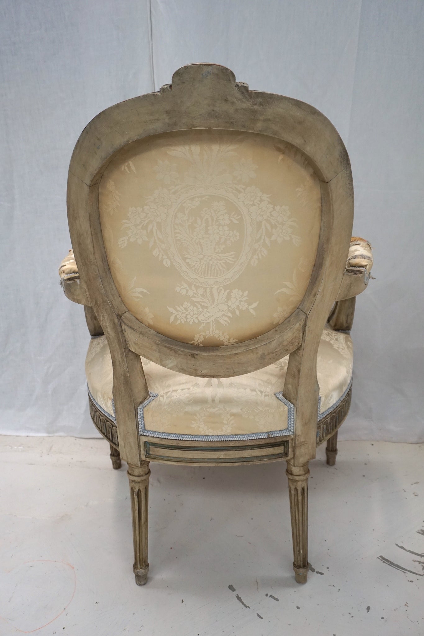 Pair of Antique French Upholstered Chairs