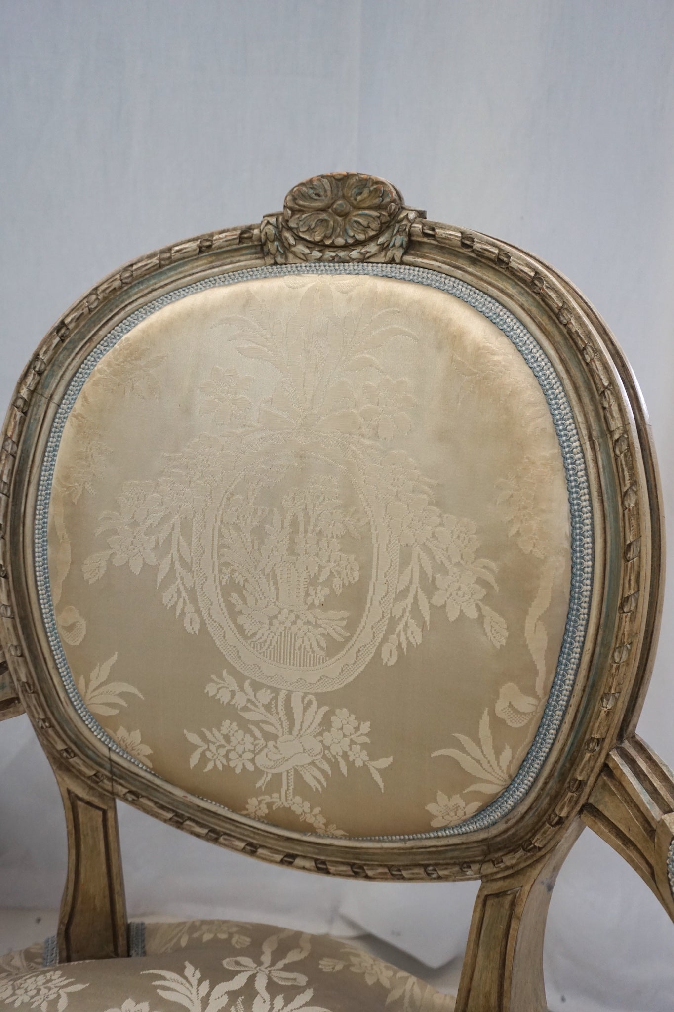 Pair of Antique French Upholstered Chairs