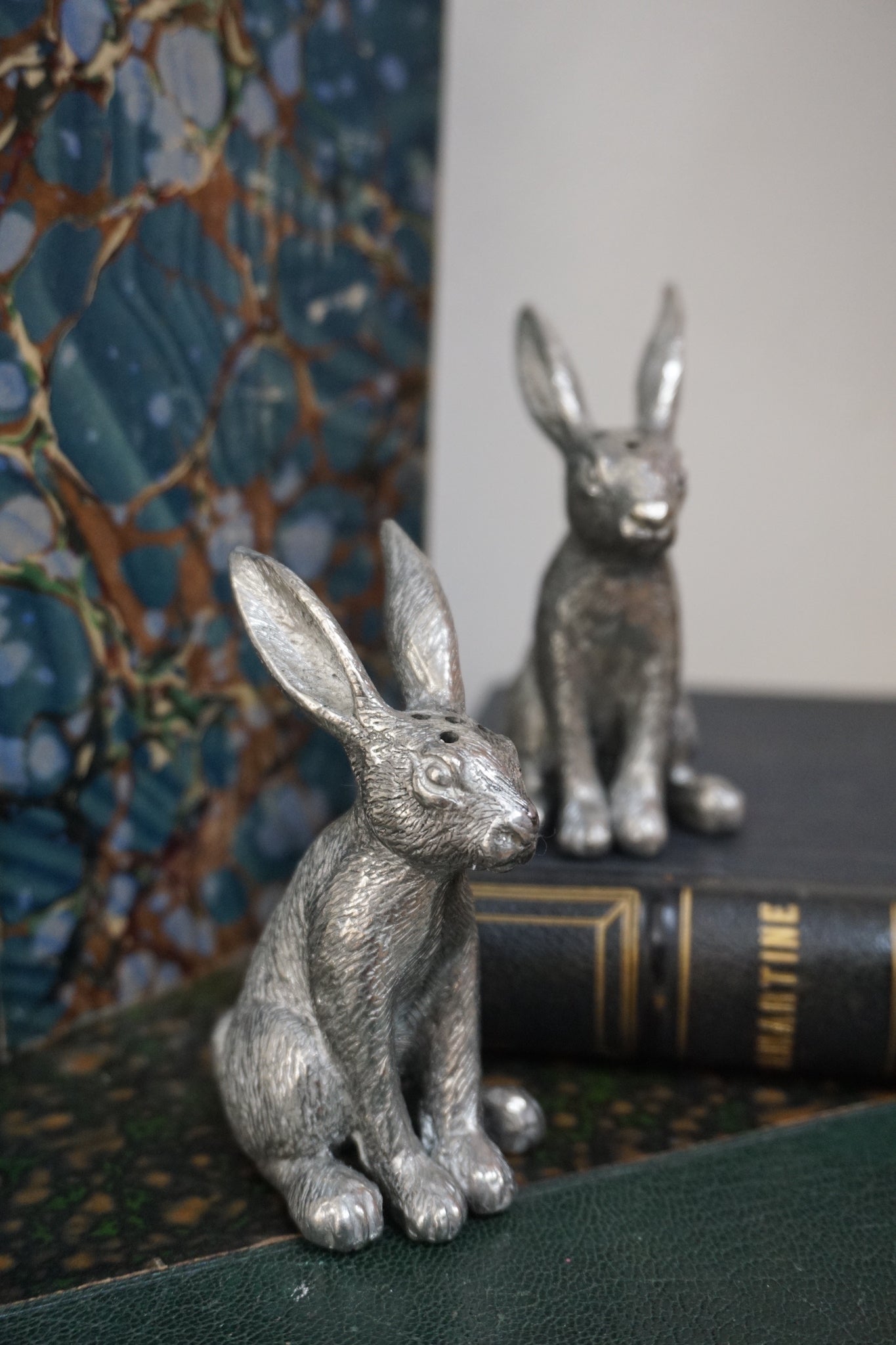 Pewter Rabbit Salt and Pepper