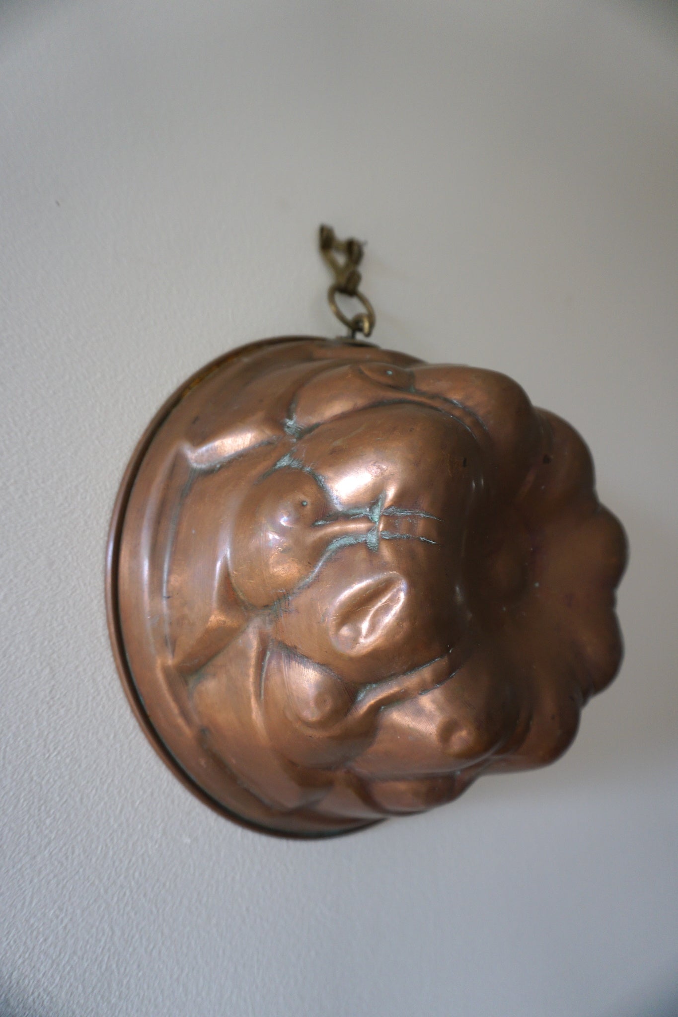 Vintage French Copper Jelly Mould