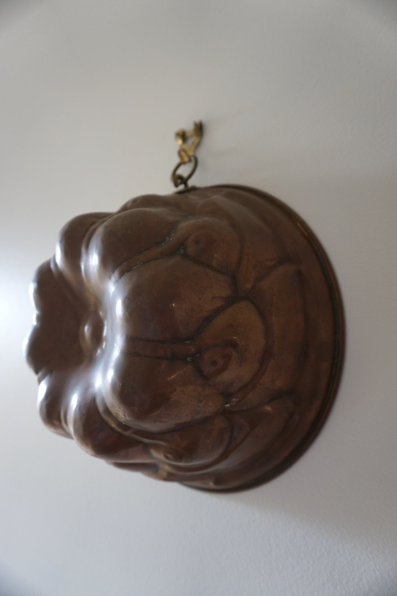 Vintage French Copper Jelly Mould