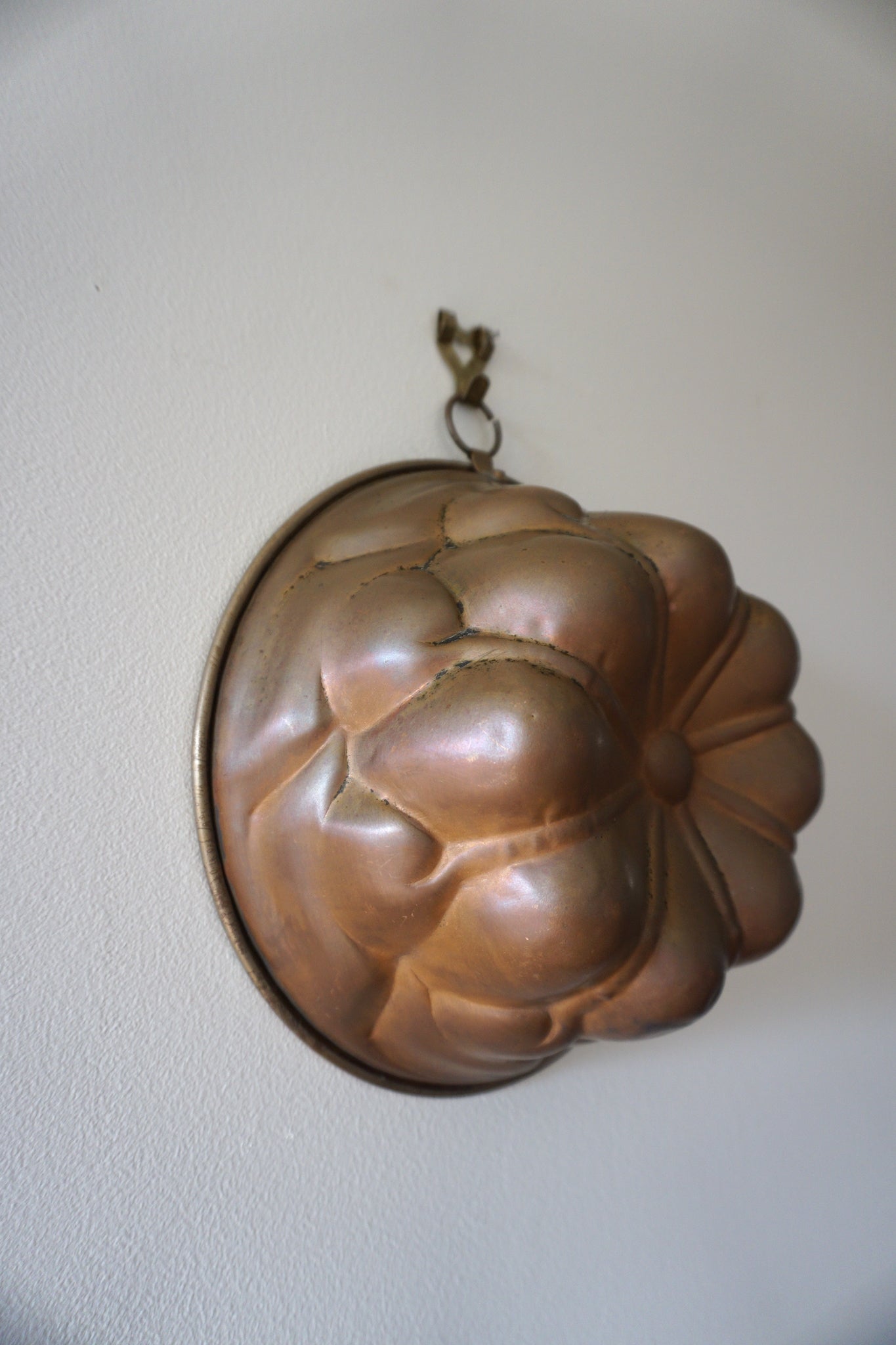 Vintage French Copper Jelly Mould