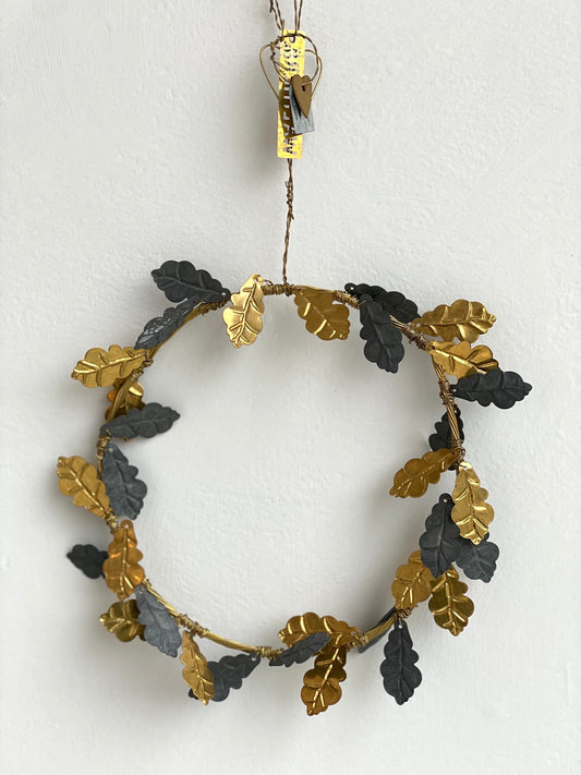 Walther & Co. Small Acorn Leaf Wreath