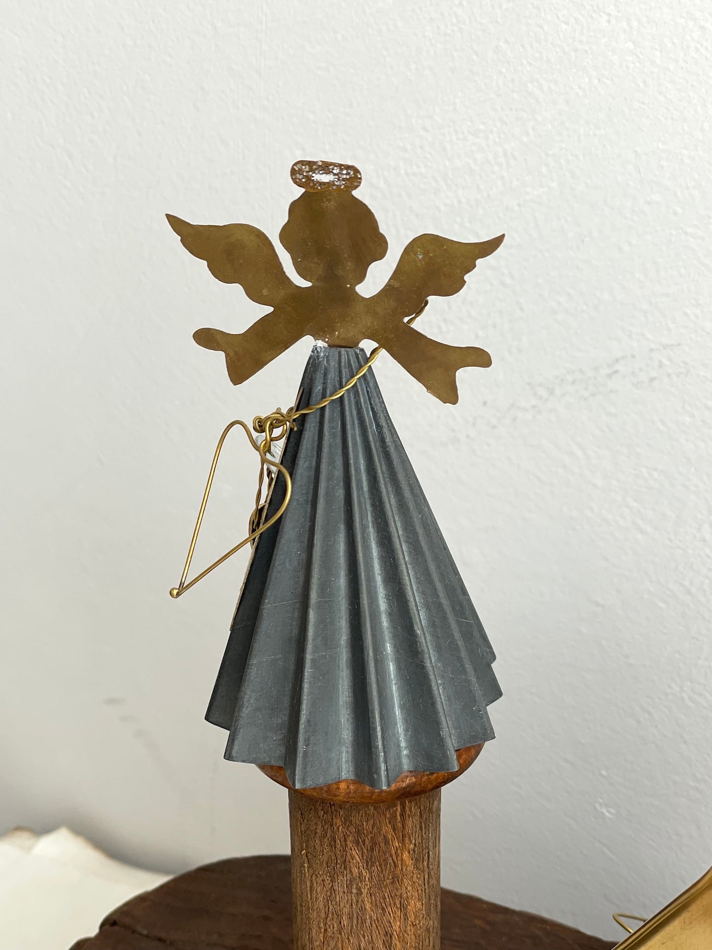 Walther & Co. Brass House and Angel Ornaments
