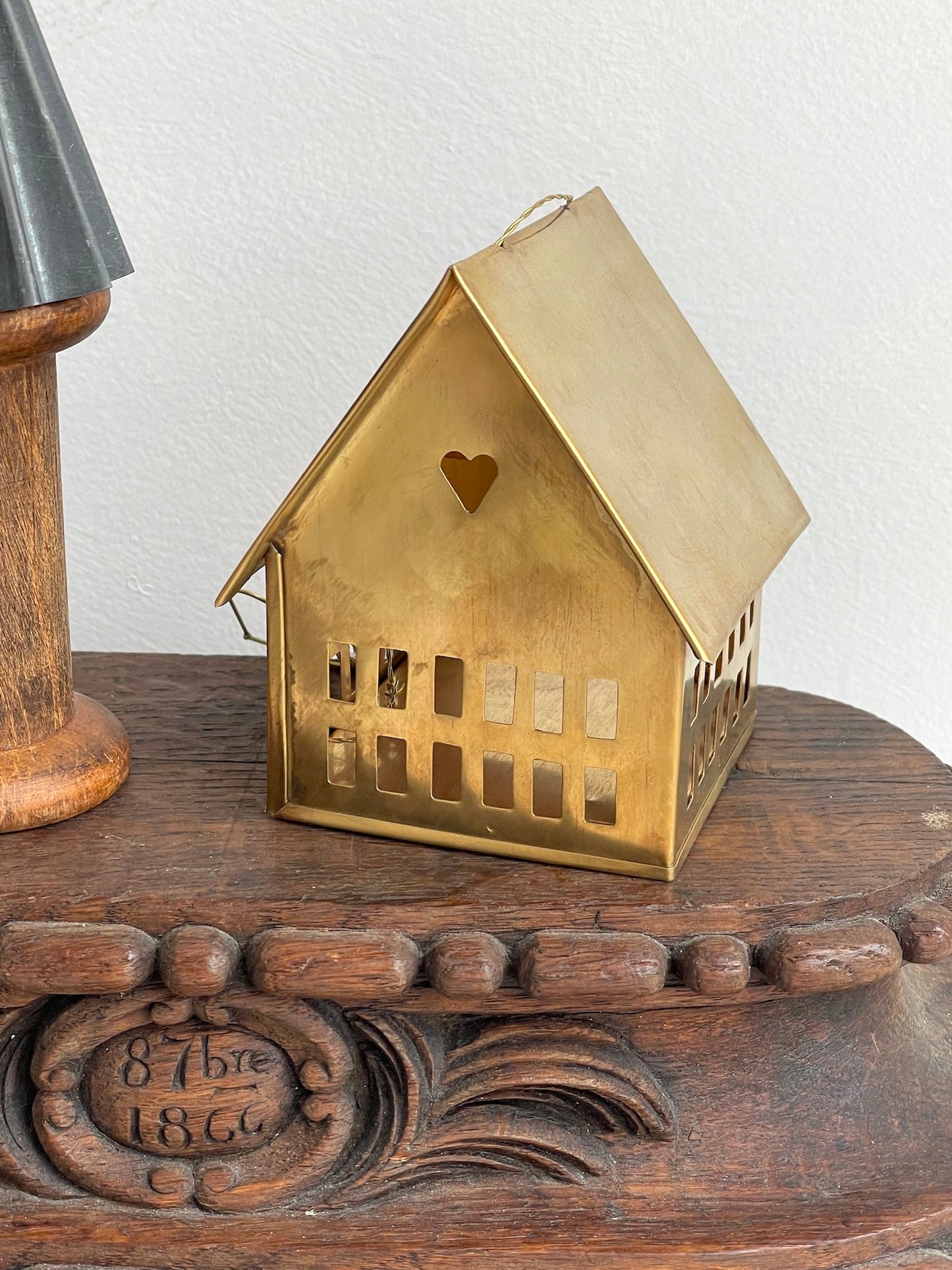 Walther & Co. Brass House and Angel Ornaments