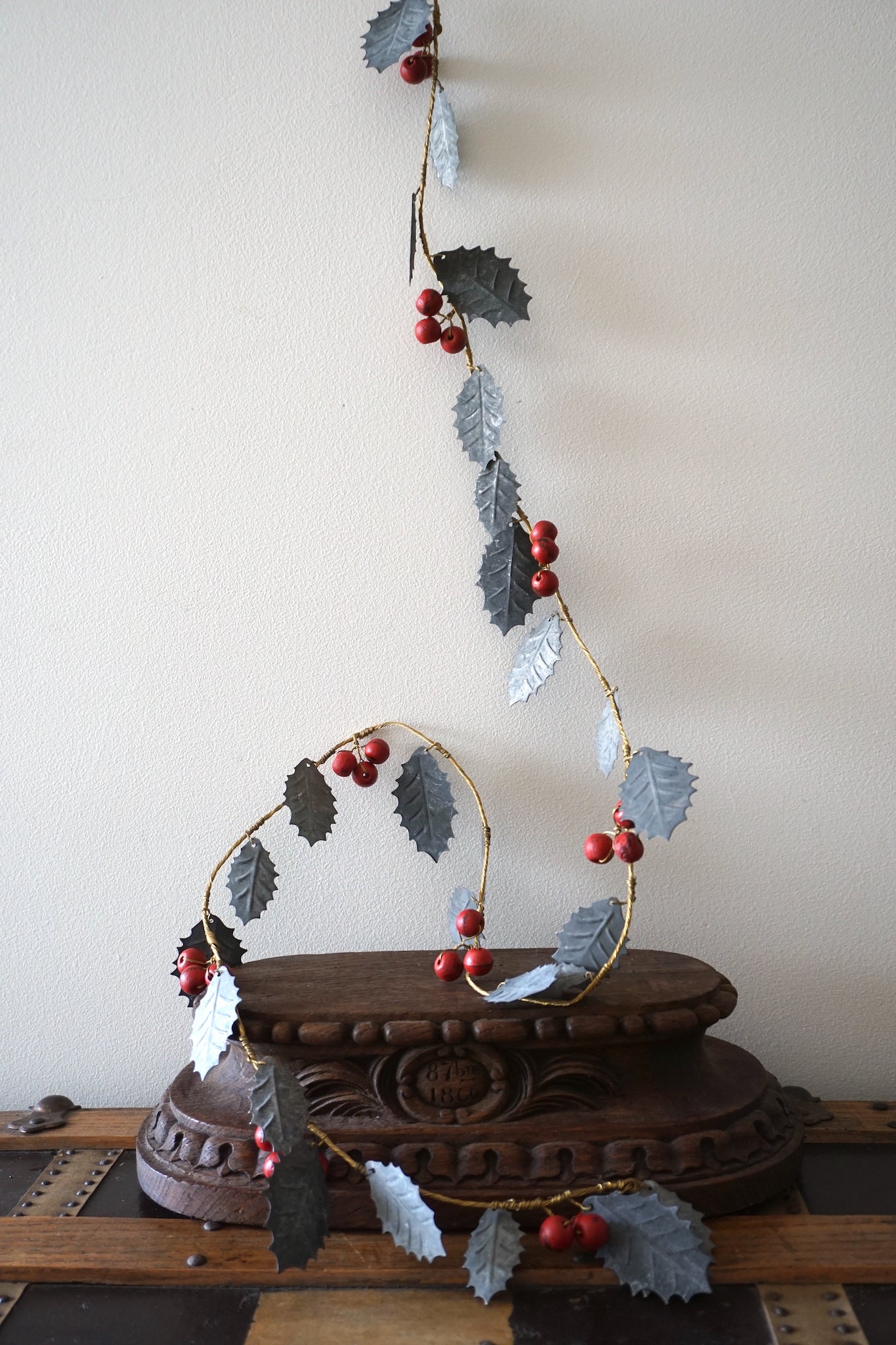 Walther & Co. Long Holly Garland