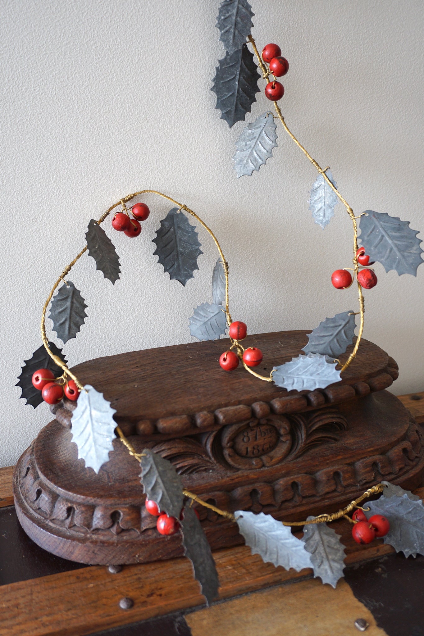 Walther & Co. Long Holly Garland