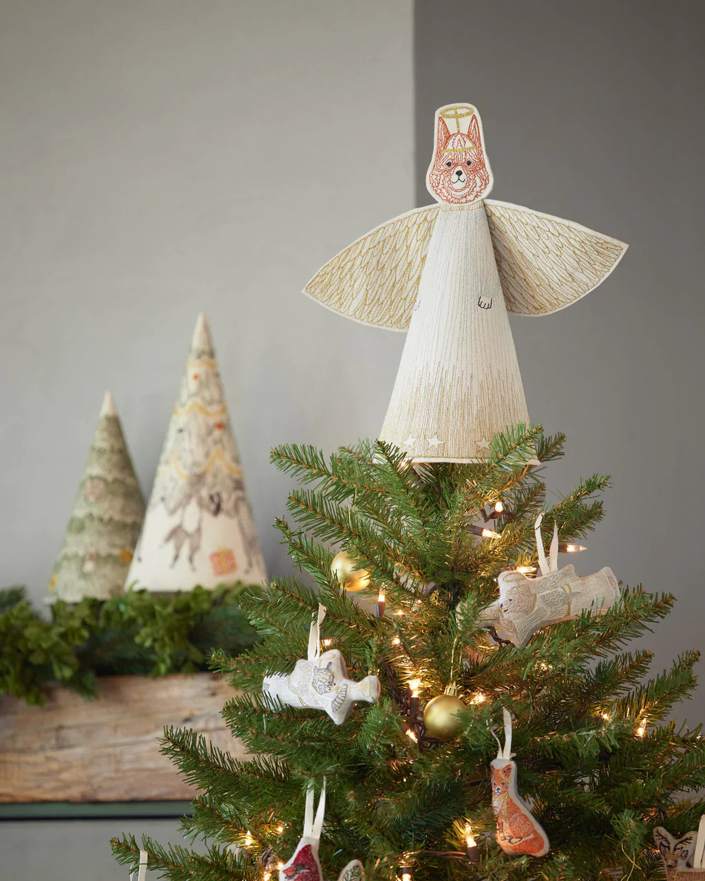 Coral & Tusk 'Angel Dog' Ornament