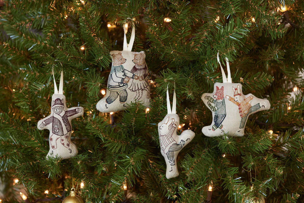 Coral & Tusk 'Ice Skater Bears' Ornament