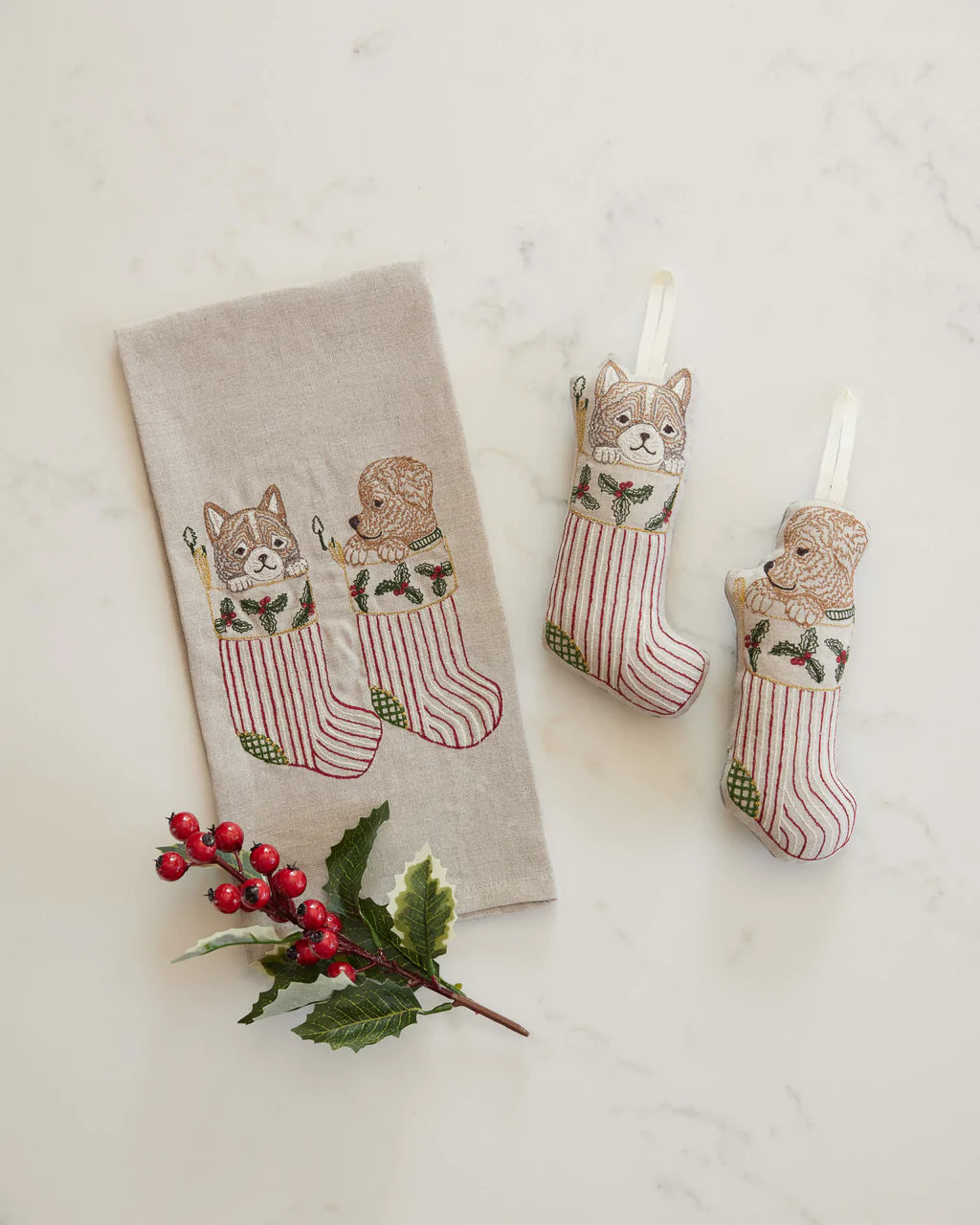 Coral & Tusk 'Puppy Stocking' Ornament
