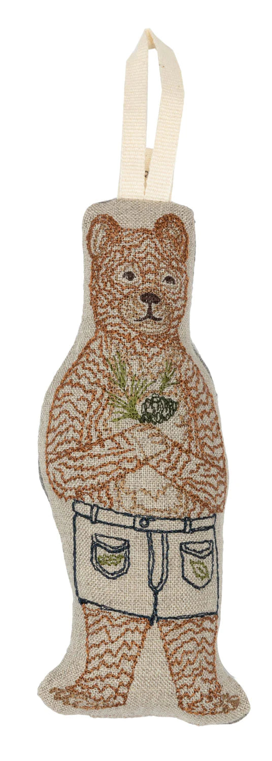 Coral & Tusk Festive Bear Ornament