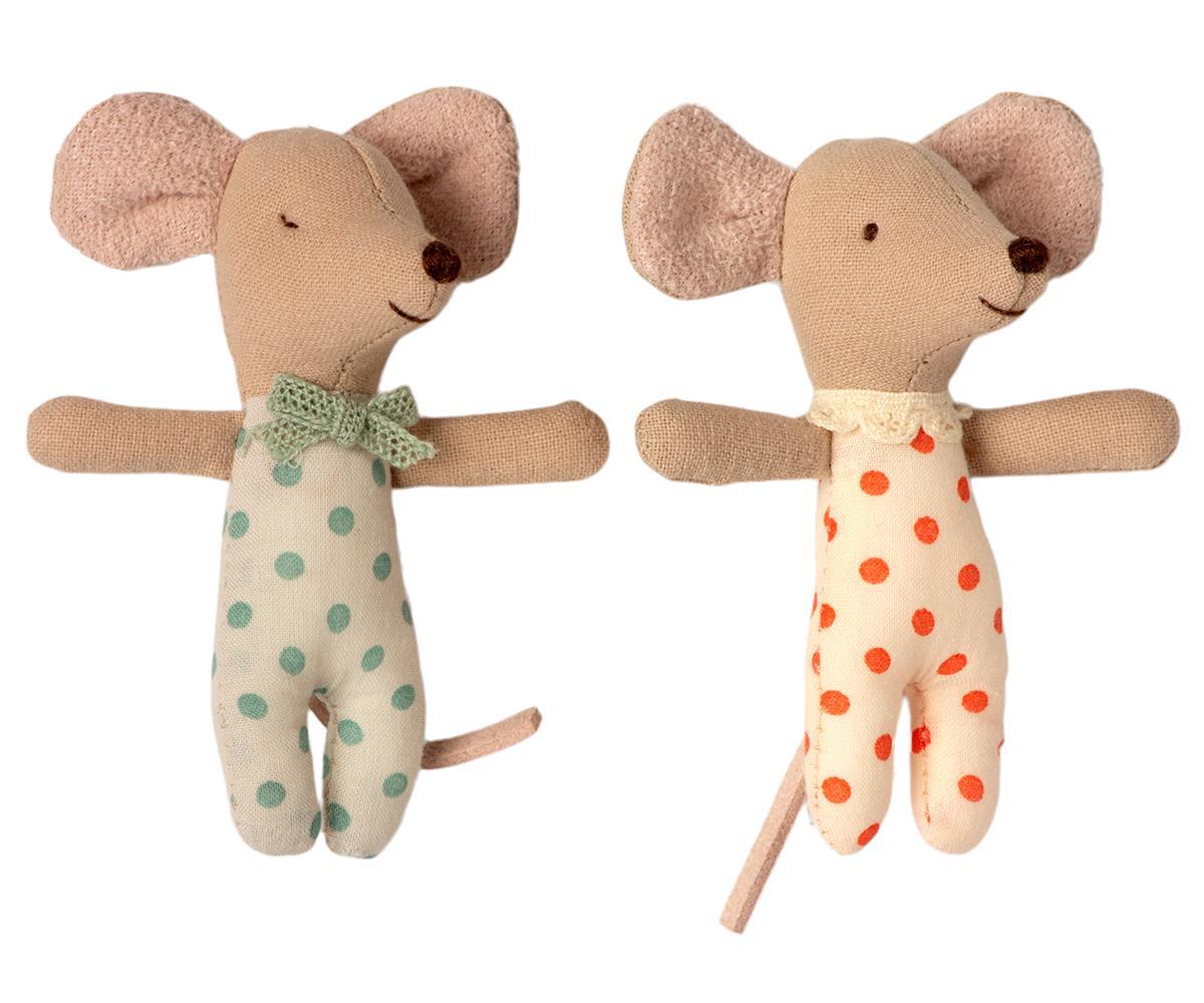 Maileg Mice Twins in Box