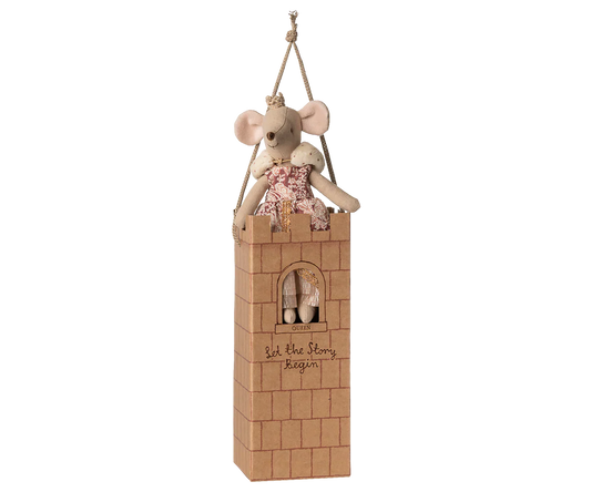 Maileg Queen Mouse in Castle Box