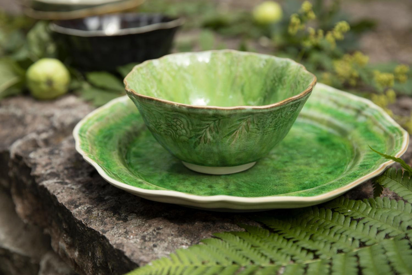Sthal Sweden Small Soup Bowl - Seaweed