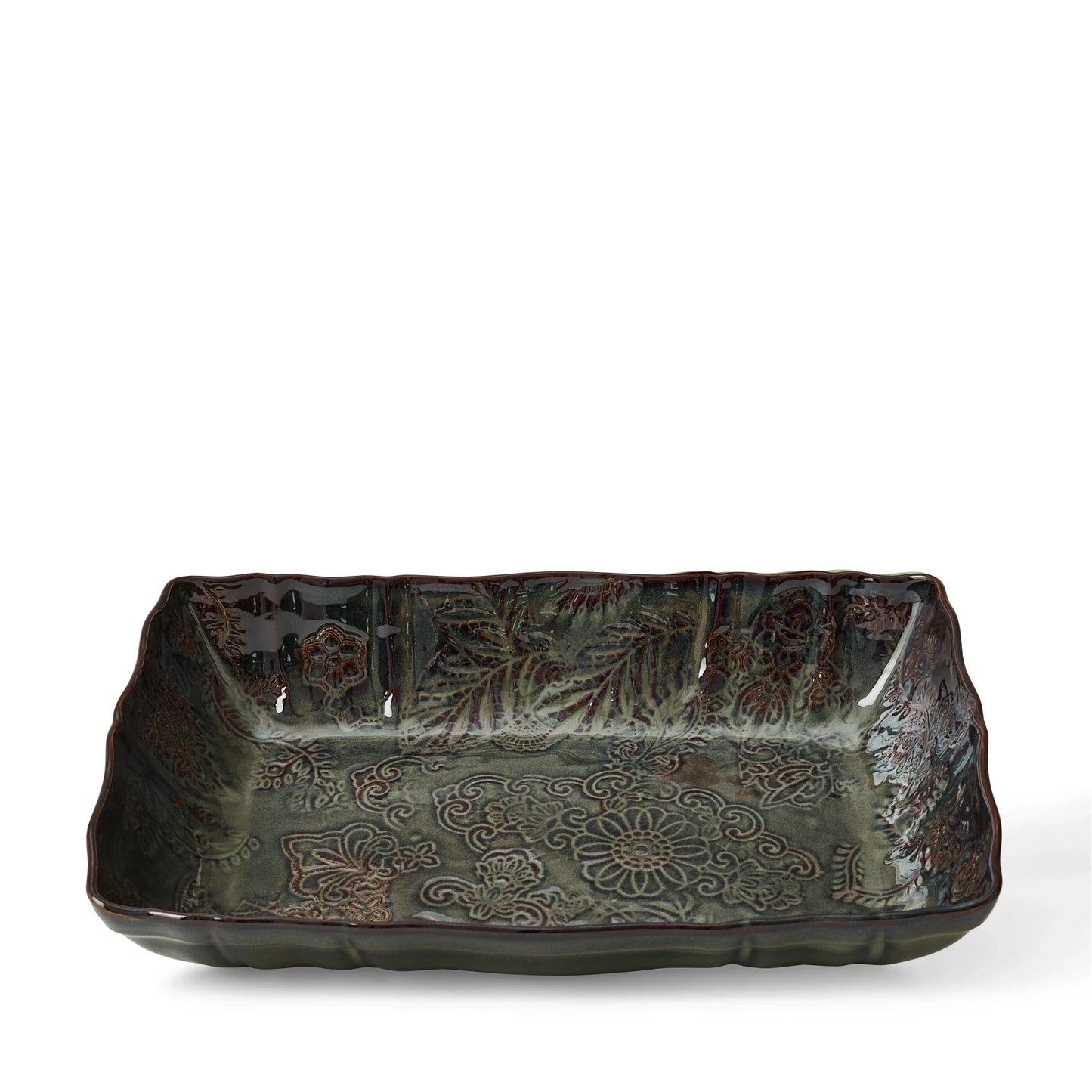 Sthal Sweden Large Gratin Dish - Fig