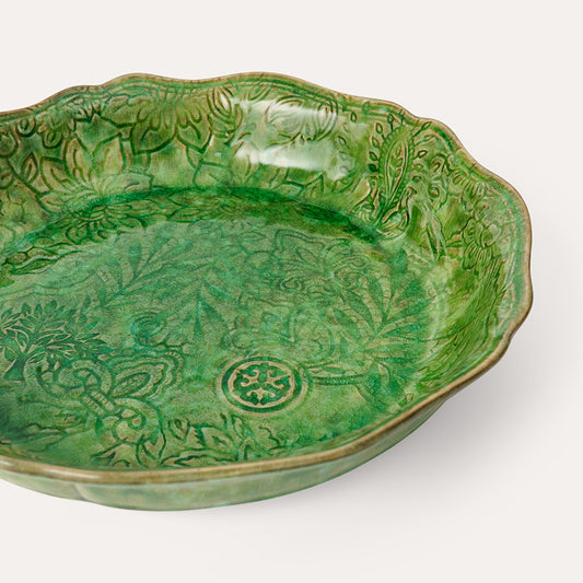 Sthal Sweden Pie Dish - Seaweed
