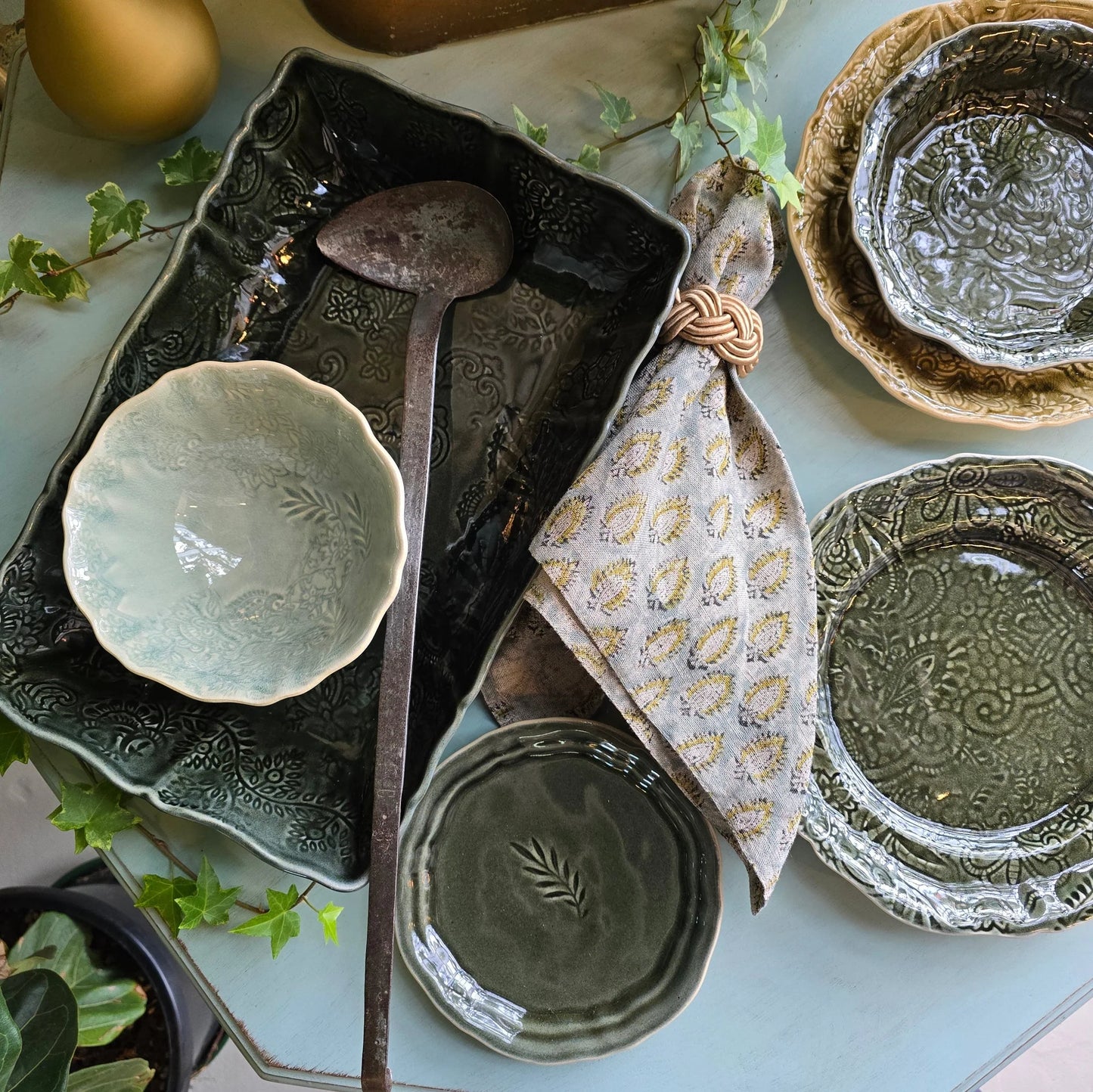 Sthal Sweden Large Gratin Dish - Fig