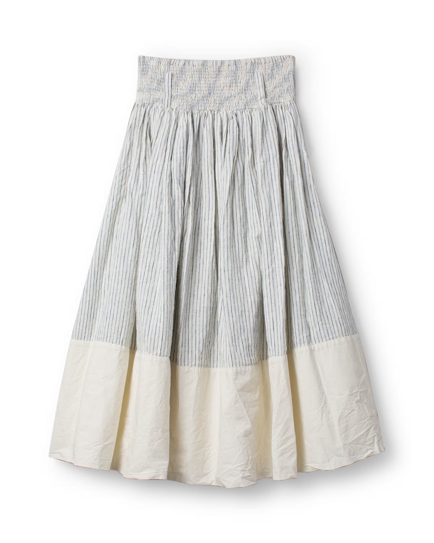 Ewa i Walla 'Joann' Skirt In Blue Stripe