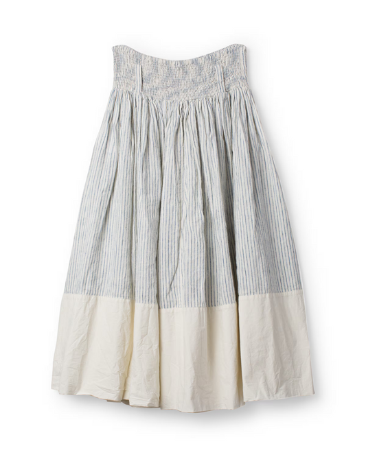 Ewa i Walla 'Joann' Skirt In Blue Stripe