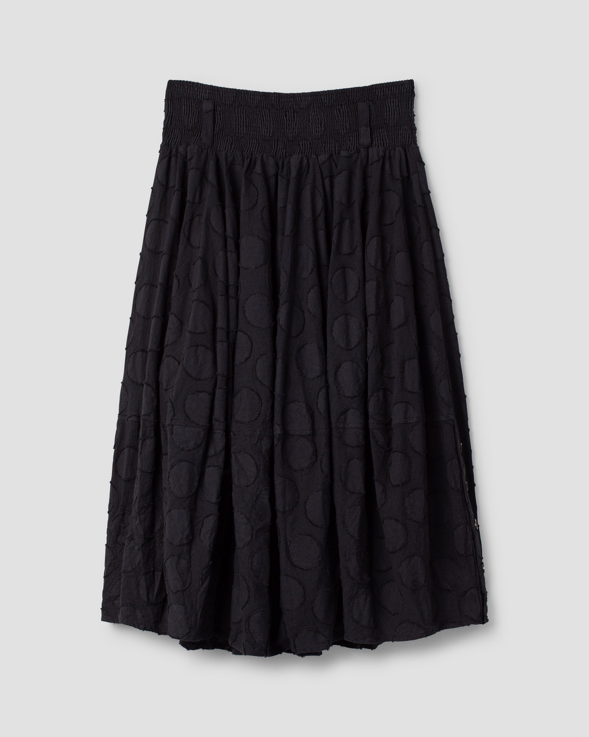 Ewa i Walla 'Nalo' Skirt With Buttons In Black