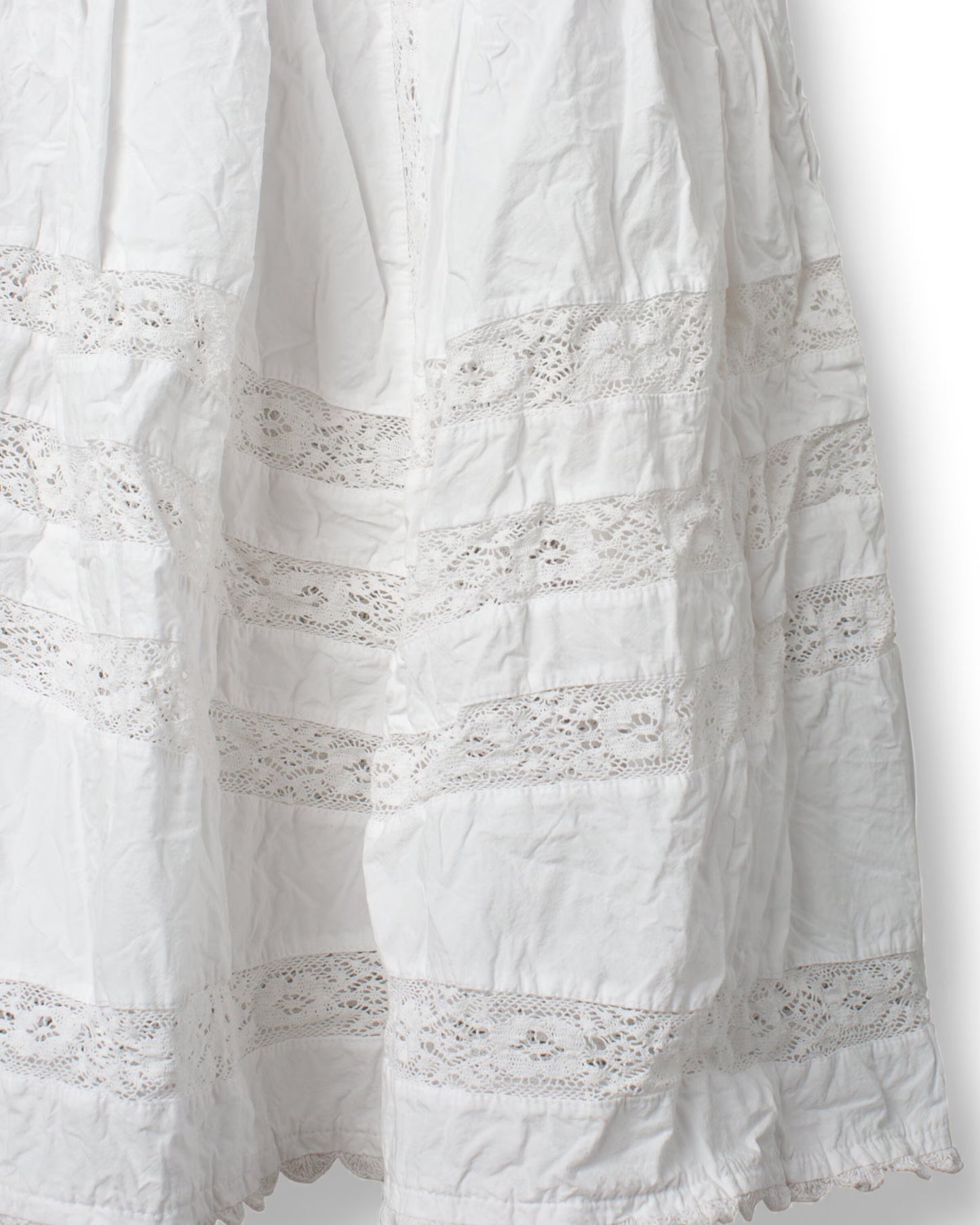 Ewa i Walla 'Vida' Lace Up Front Tunic In White