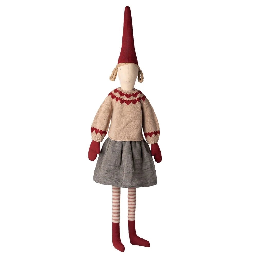 Maileg Christmas Extra Large Pixy Girl Knitted Sweater