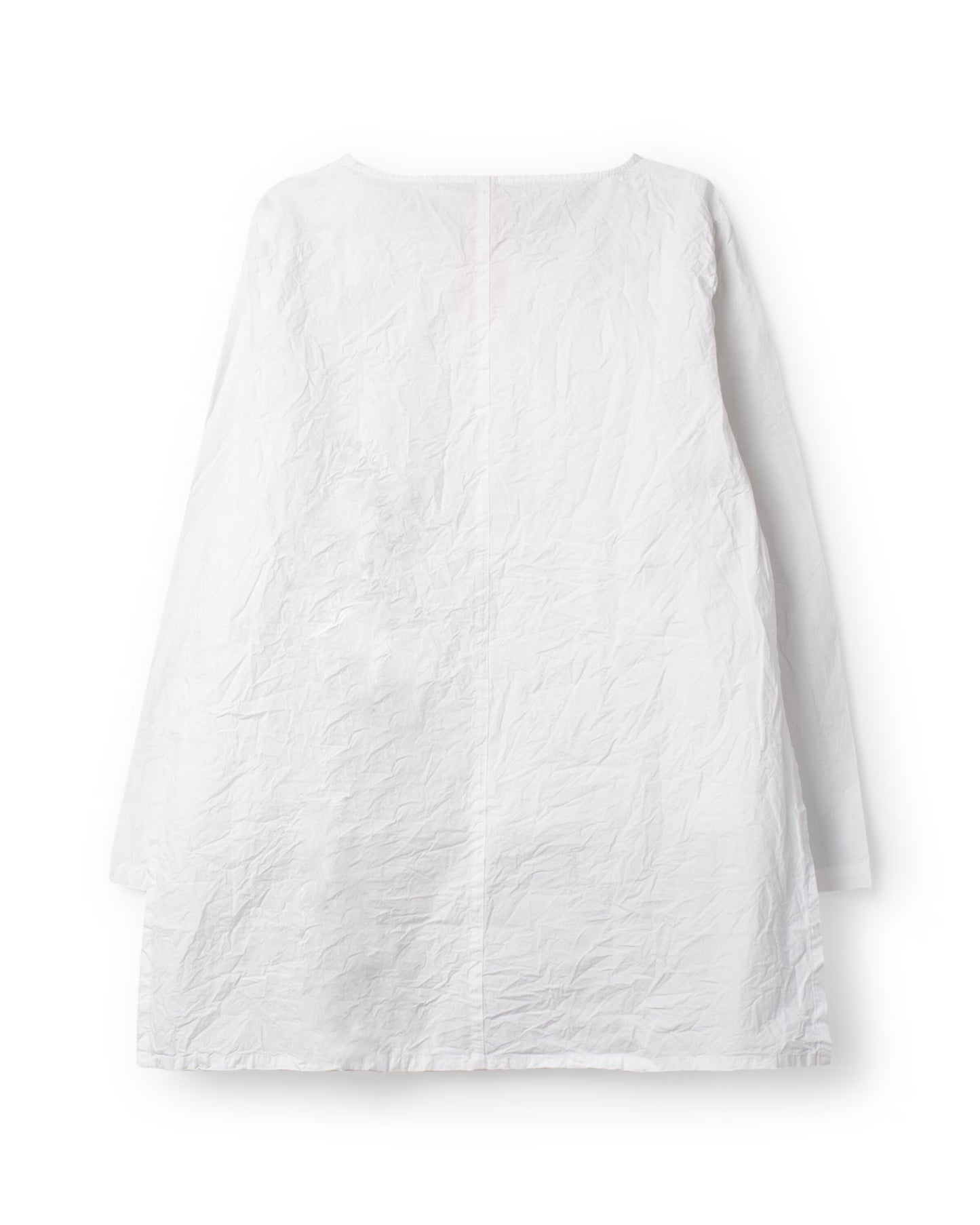 Ewa i Walla 'Hege' Cotton Lace Blouse With Buttoned Front In White LAST ONE Size Small