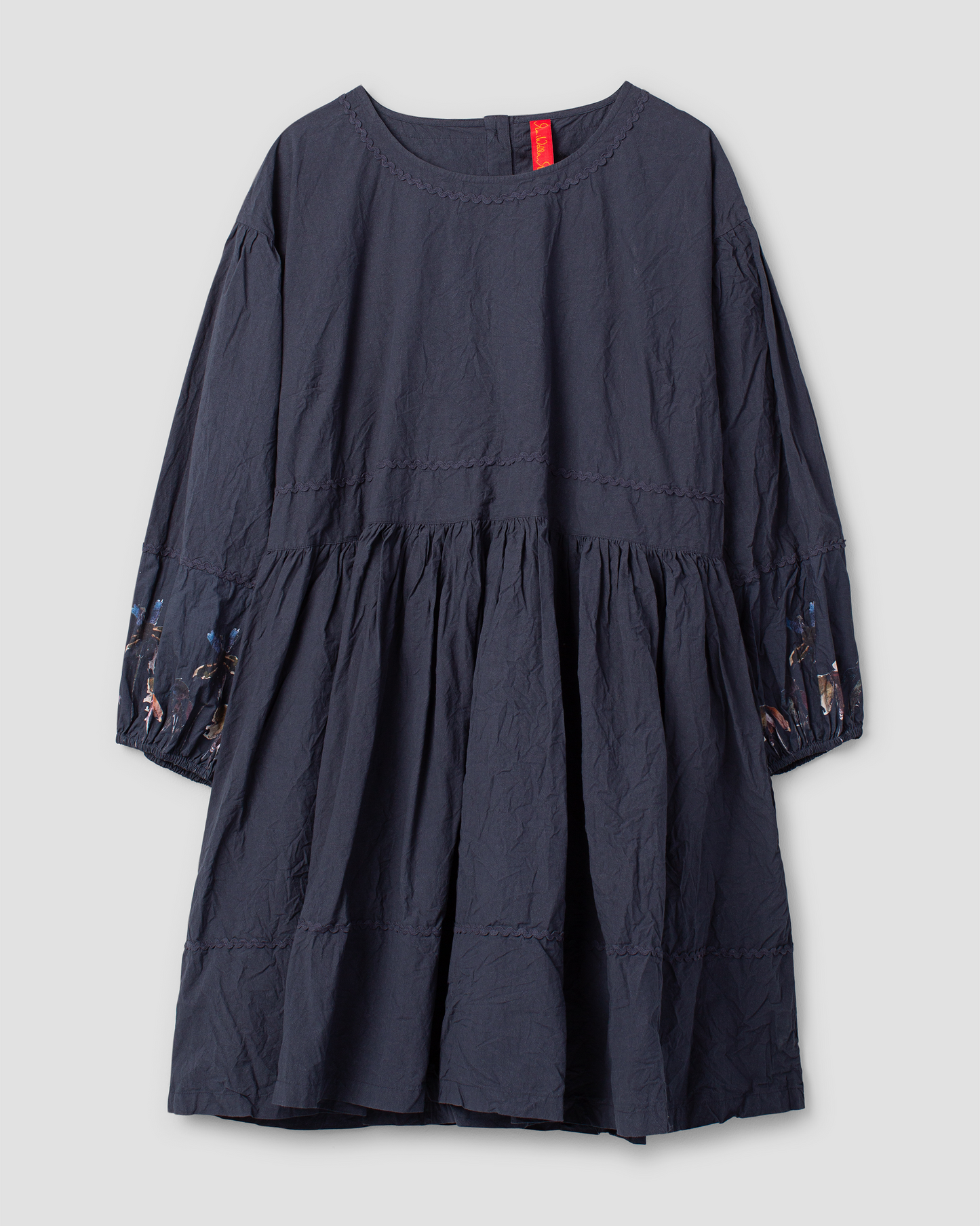 Ewa i Walla 'Boel' Tunic In Navy Floral Print