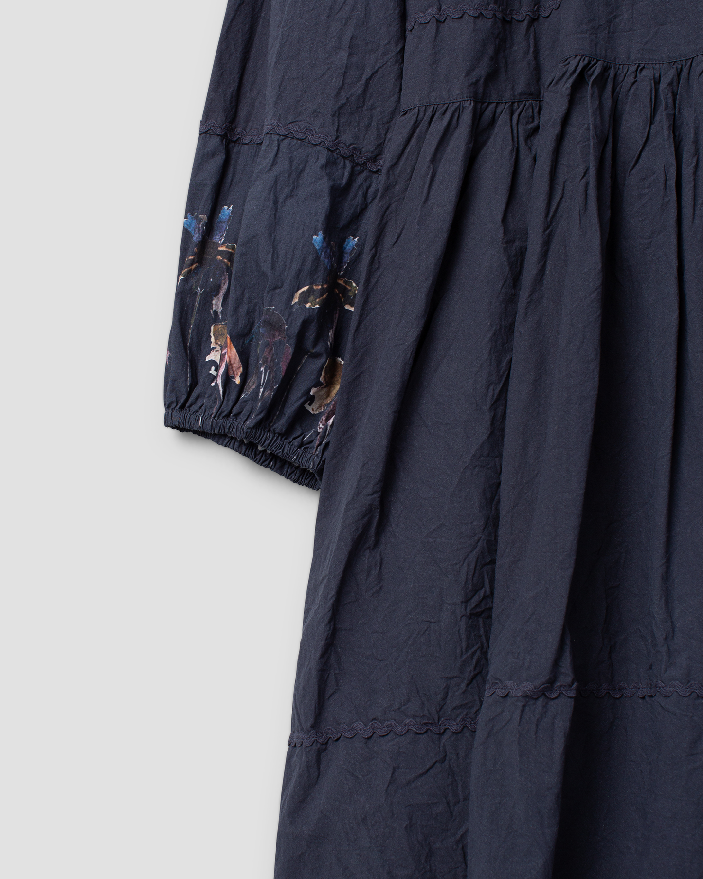 Ewa i Walla 'Boel' Tunic In Navy Floral Print