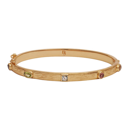 Fine French Gold Cuff - 5 Elements 'Summer'