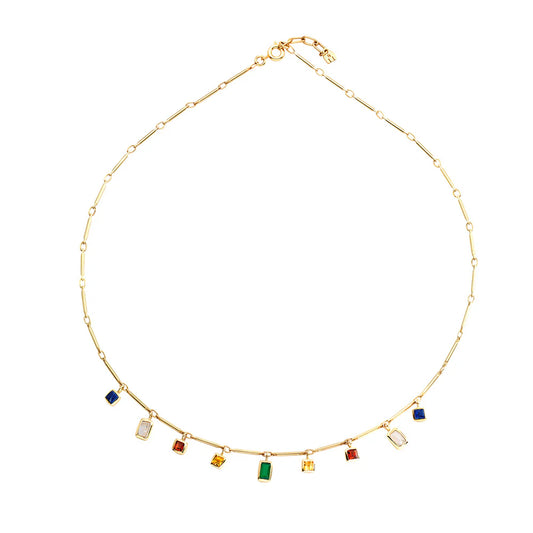 Fine French Gold Necklace - 5 Elements 'Winter'