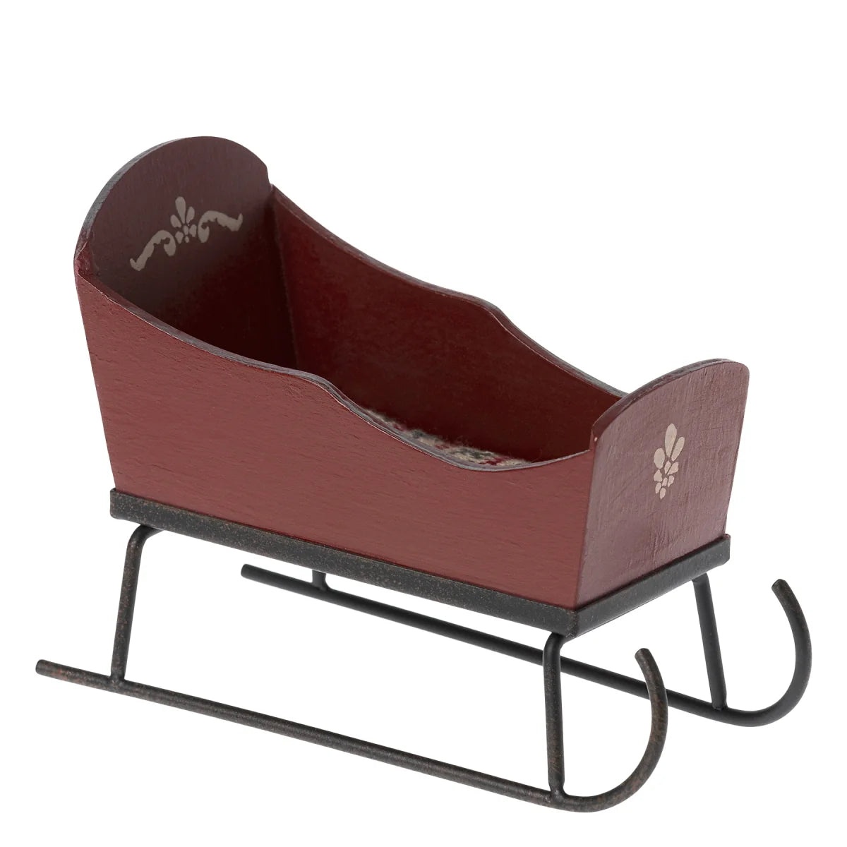 Maileg Sleigh, Mouse - Red
